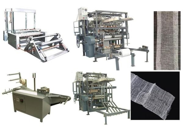 gauze swab making machine